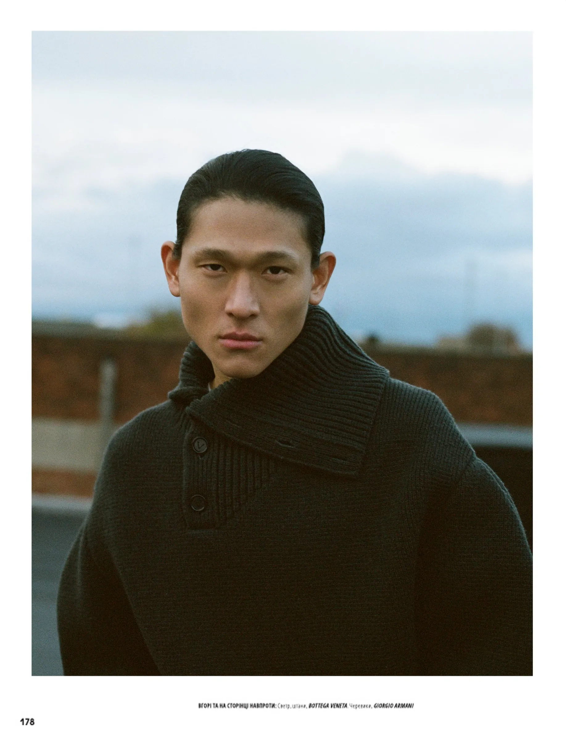 L'Officiel Hommes Ukraine — menswear editorial. Fashion photography by Victor Santiago.