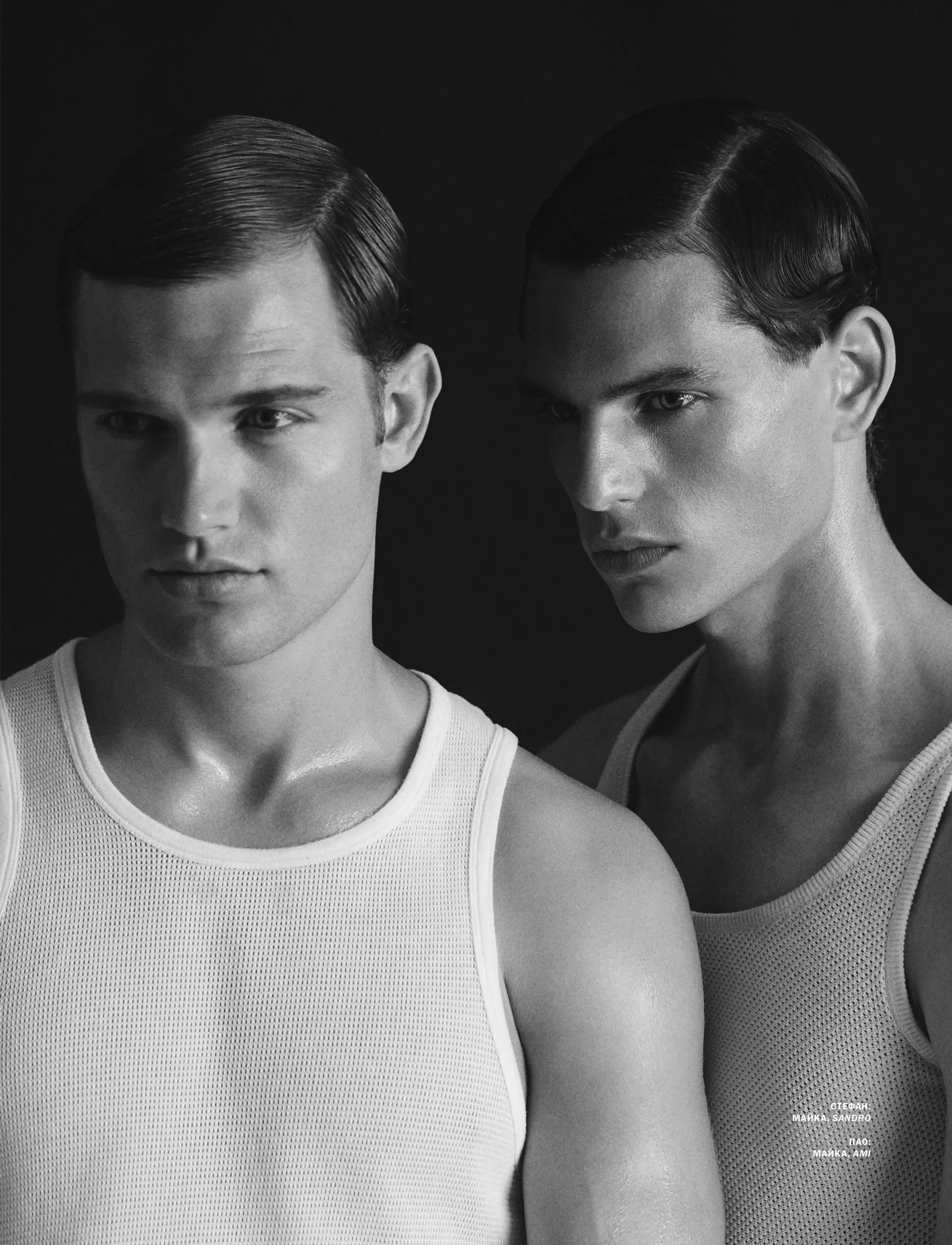 L'Officiel Hommes Ukraine — menswear editorial. Fashion photography by Victor Santiago.